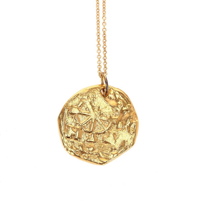 Alighieri Two Medallion Necklaces - The Winged Lion & North Star