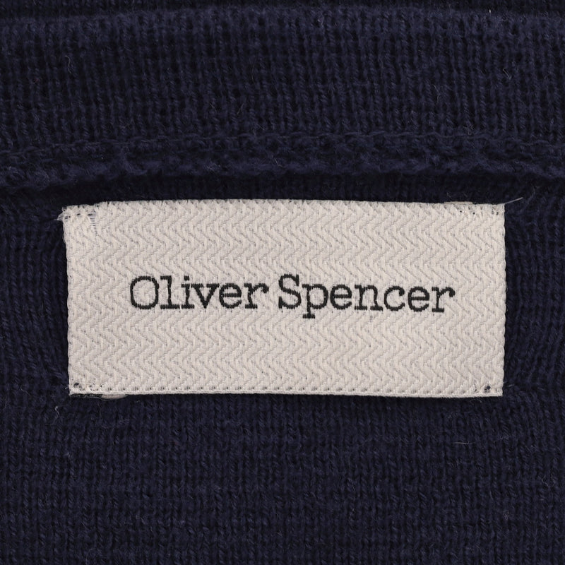 Oliver Spencer Cotton & Wool Blend Striped Jumper. Size S