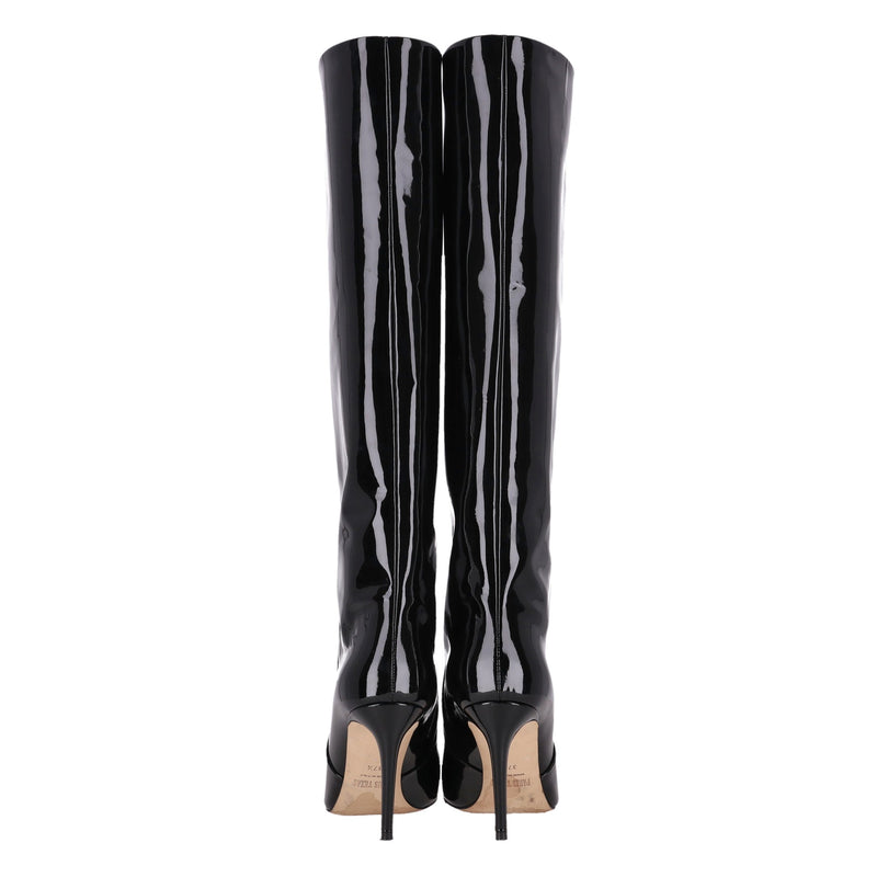 Paris Texas Patent Leather Knee-High Boots. Size 37.5