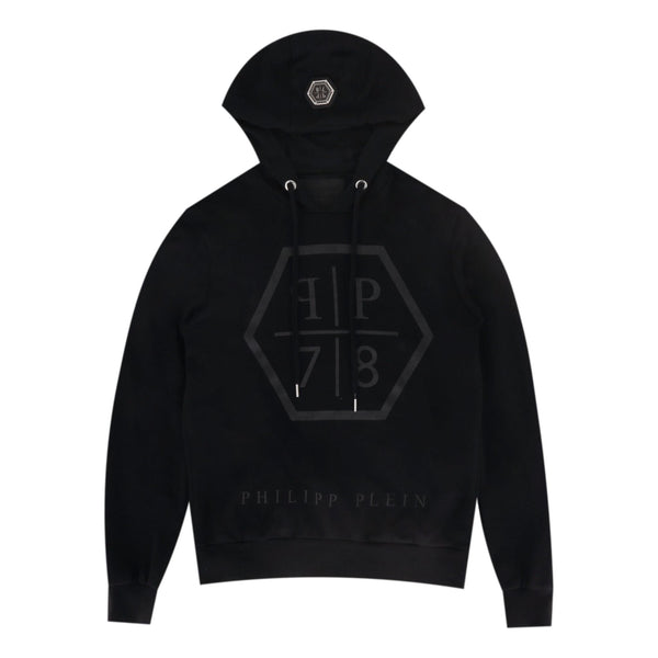 Philipp Plein Cotton Logo Hoodie. Size L