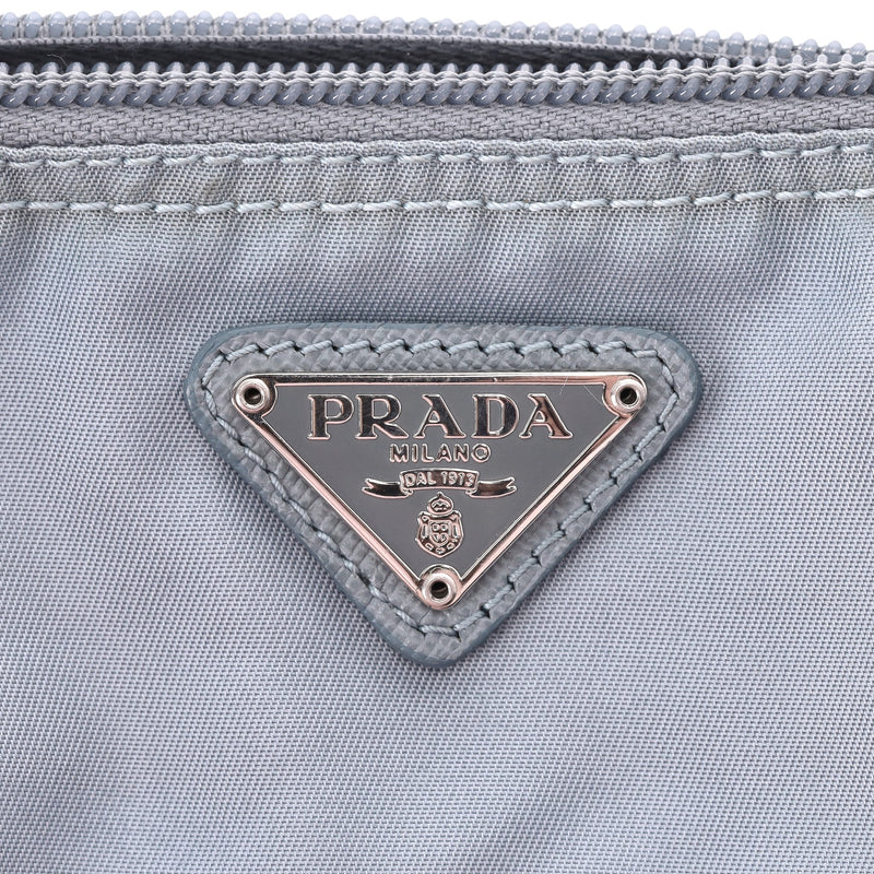 Prada Nylon Logo Cosmetic Pouch