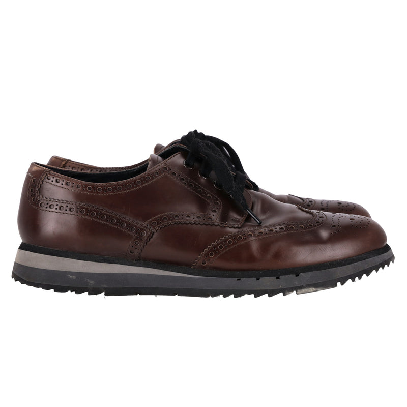 Prada Sport Leather Brogues. Size 42