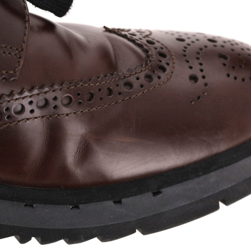 Prada Sport Leather Brogues. Size 42