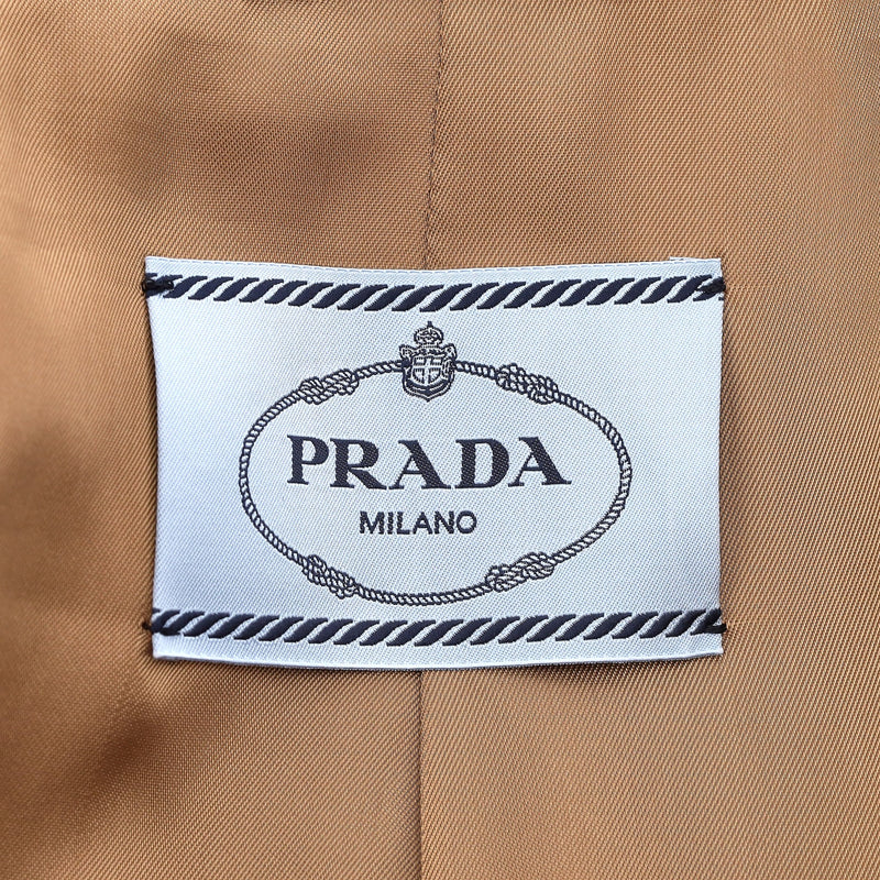 Prada Virgin Wool Belted Jacket/Blazer. Size 40IT