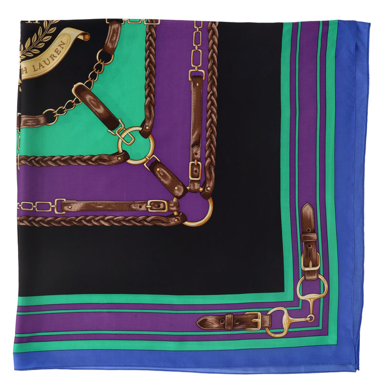 Ralph Lauren Silk Equestrian Scarf