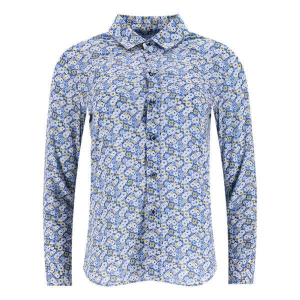 Saint Laurent Floral Cotton Shirt. Size 36FR