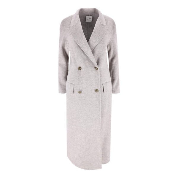 Sandro Double-Breasted Wool Coat. Size 38FR