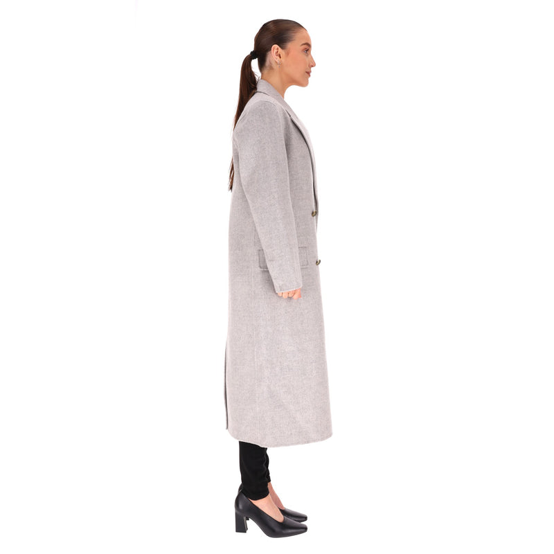 Sandro Double-Breasted Wool Coat. Size 38FR