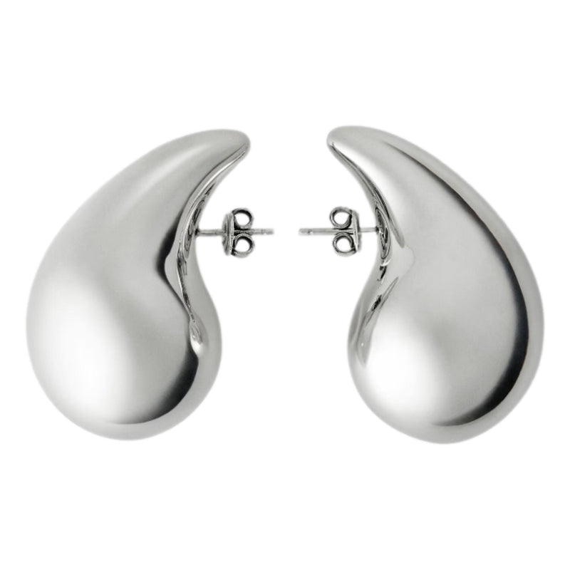 Bottega Veneta Sterling Silver Drop Earrings