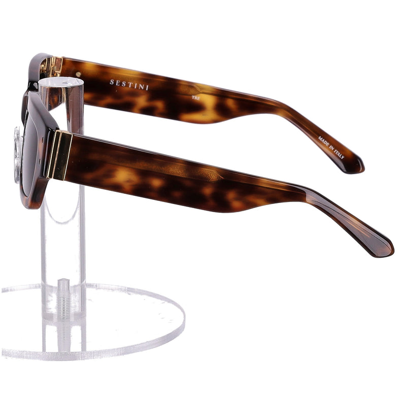 Sestini Tortoiseshell Square Sunglasses