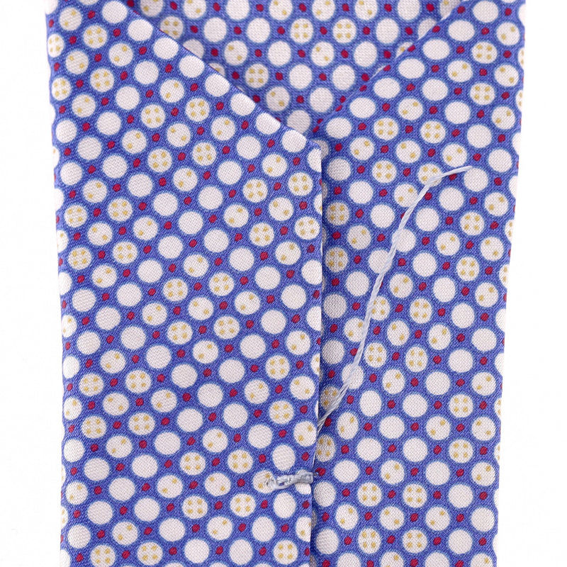 Stefano Ricci Printed Silk Tie With Swarovski Crystals