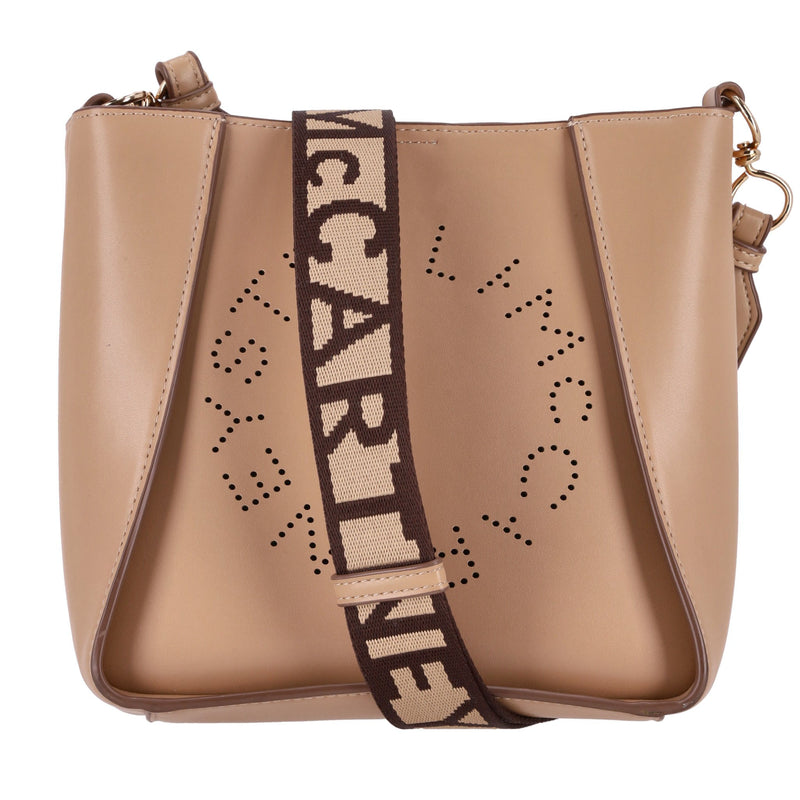 Stella McCartney Vegan Leather Logo Shoulder/Crossbody Bag