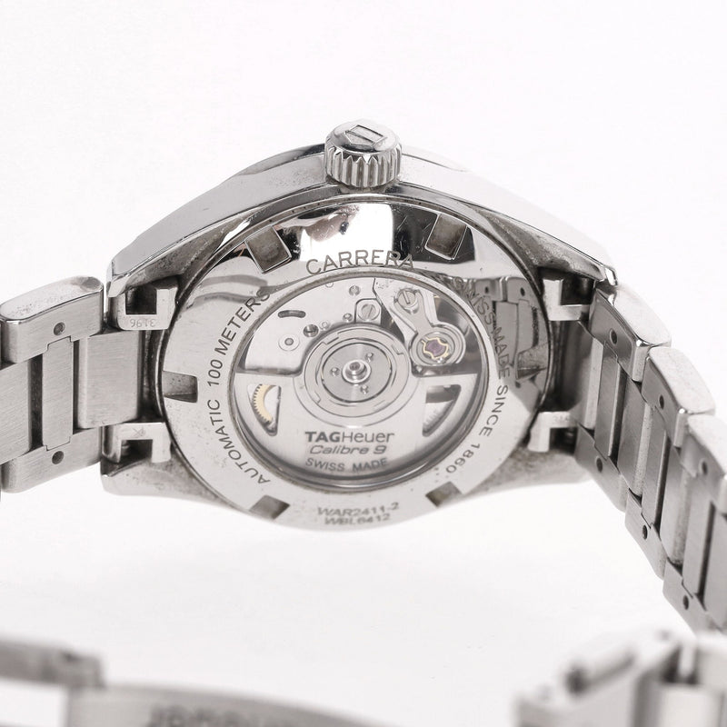 Tag Heuer Carrera Date Steel Watch With Mother-Of-Pearl Dial