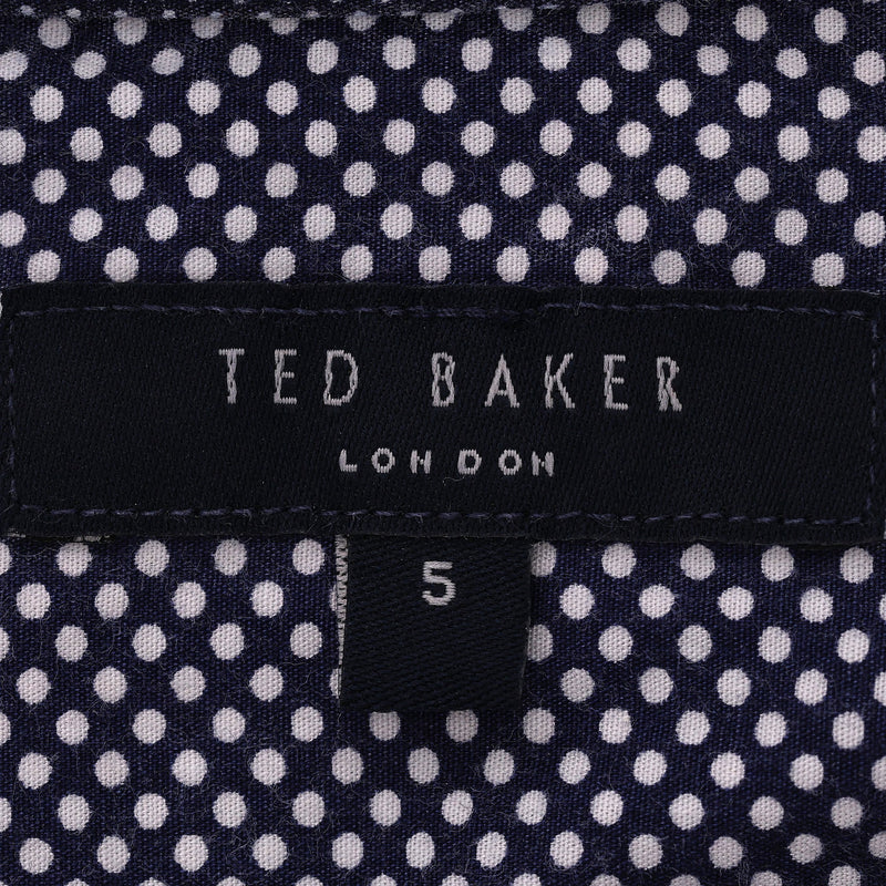 Ted Baker Printed Cotton Shirt. Size 5