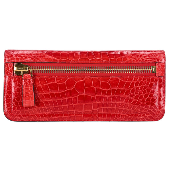 Tom Ford Alligator Skin Clutch Bag