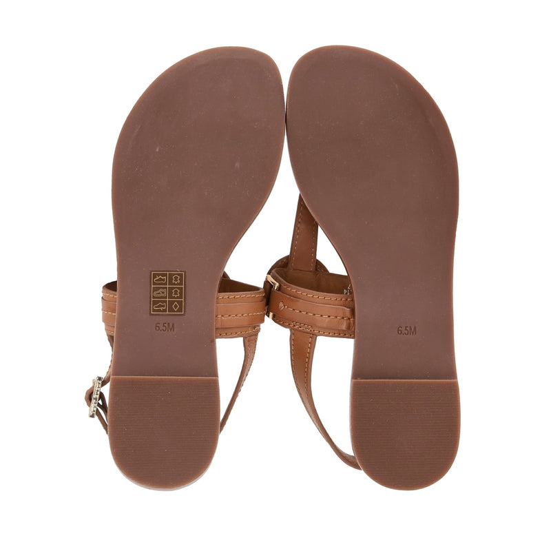 Tory Burch Mini Miller Leather Thong Sandals. Size 37