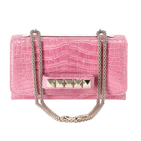 Valentino Crocodile Skin Va Va Voom Bag