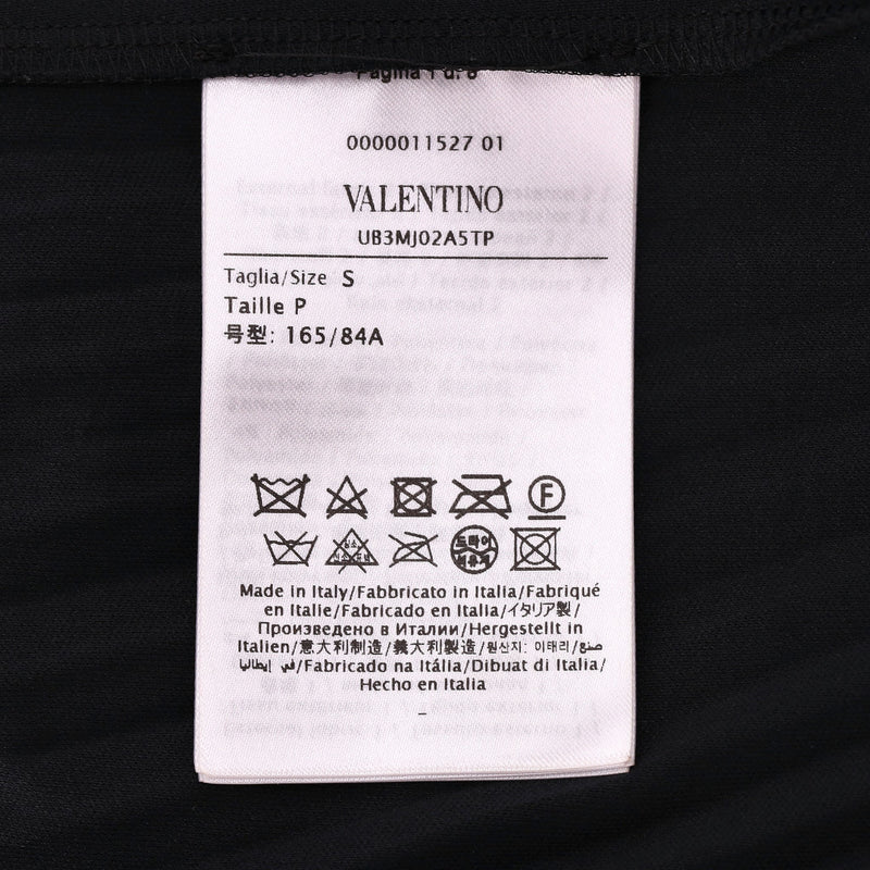 Valentino Pleated Logo Dress. Size S