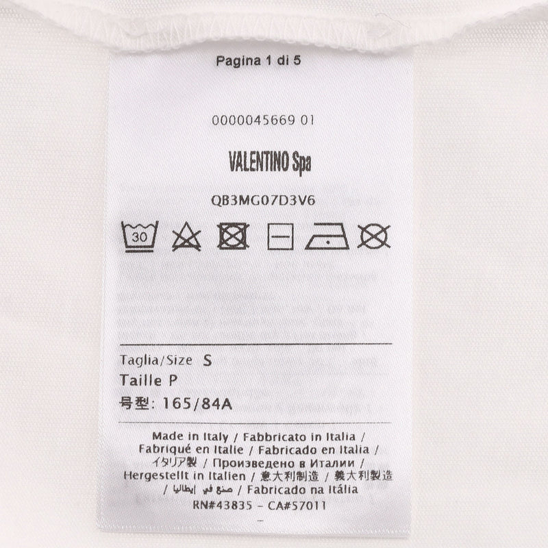 Valentino Logo Cotton T-Shirt. Size S