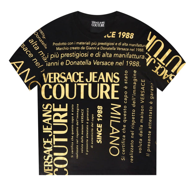 Versace Jeans Couture Logo Cotton T-Shirt. Size XXL