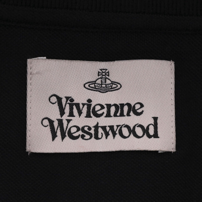 Vivienne Westwood Logo Cotton Polo Shirt. Size L