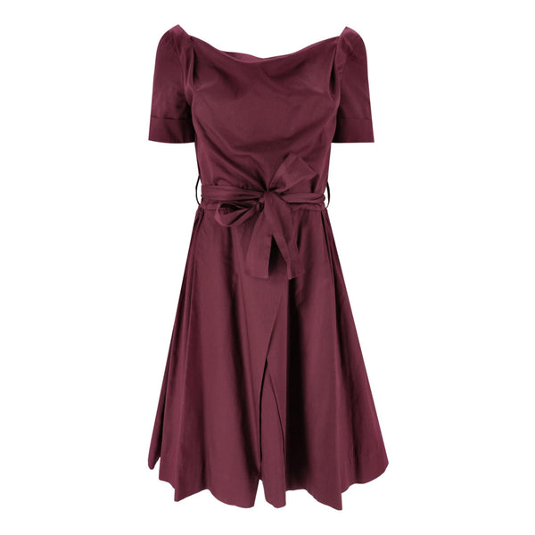 Vivienne Westwood Cotton Belted A-Line Dress. Size 42FR