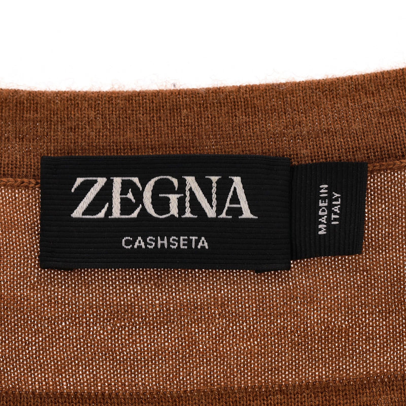 Zegna Cashmere & Silk Jumper. Size L