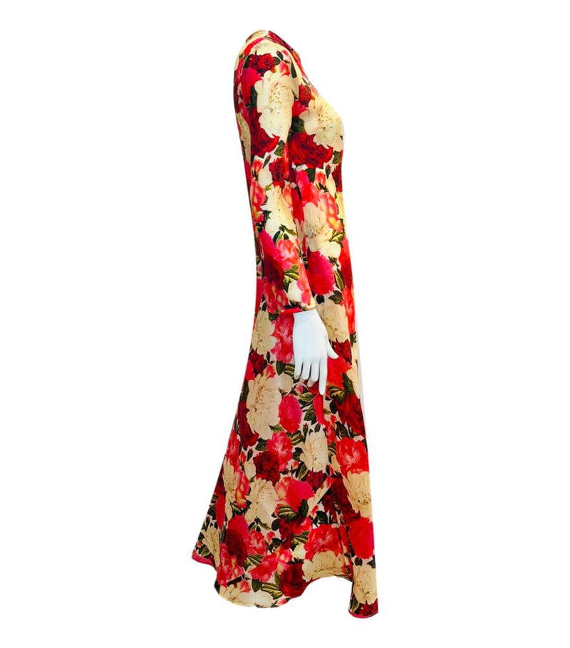 Zimmermann Floral Silk Maxi Dress. Size 1