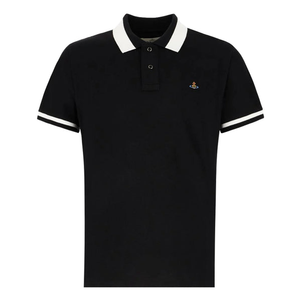 Vivienne Westwood Logo Cotton Polo Shirt. Size L