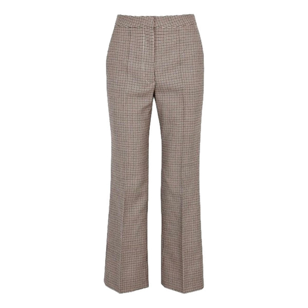 Stella McCartney Houndstooth Wool Trousers. Size 42IT