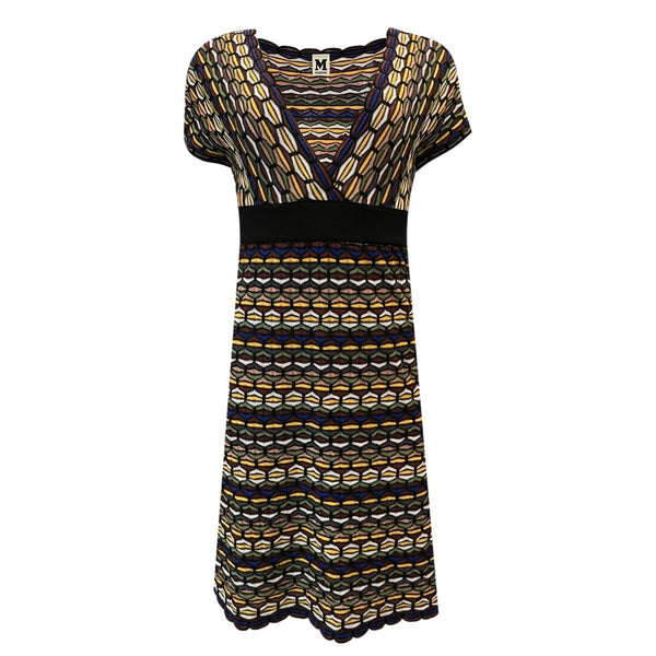 Missoni Merino Wool Blend Patterned Dress. Size 44IT