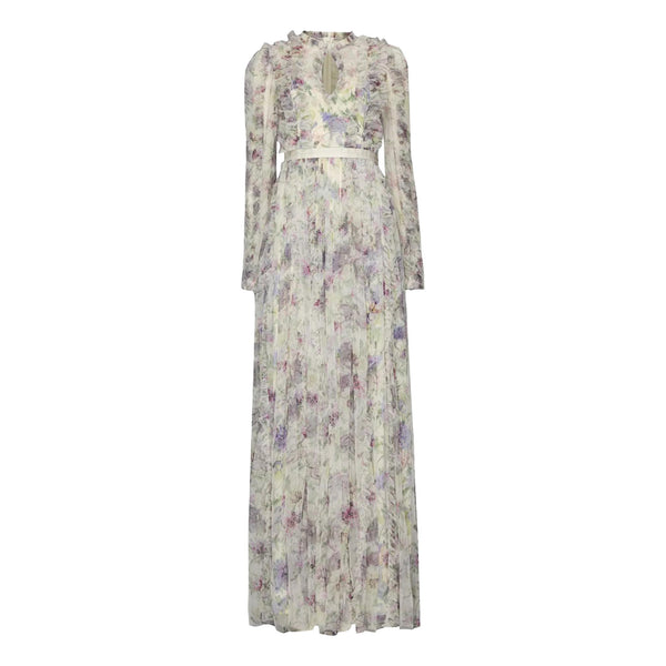 Needle & Thread Floral Tulle Maxi Dress. Size 8UK